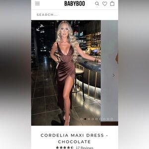 Babyboo ‘Cordelia’ Maxi dress